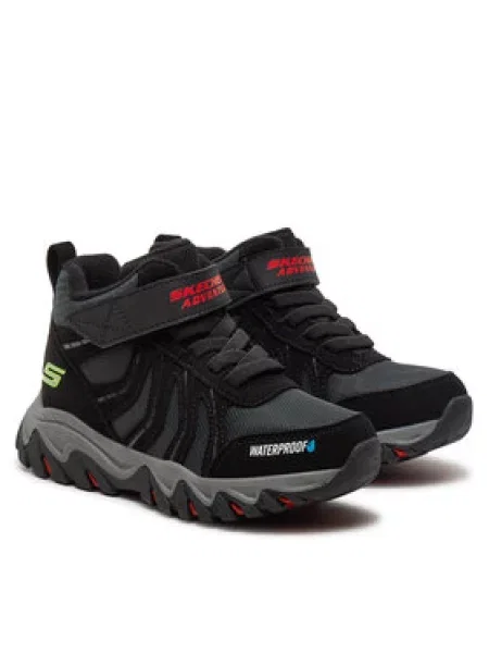 Dětské kozačky Skechers černé