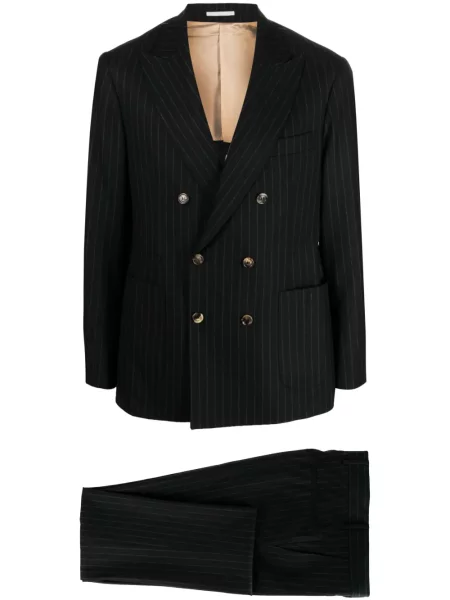 Costum Brunello Cucinelli de lână negru