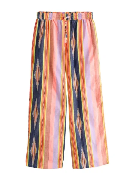 Next Pantaloni bleumarin roz deschis galben