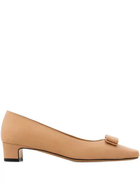 Pantofi cu toc Ferragamo cu funde