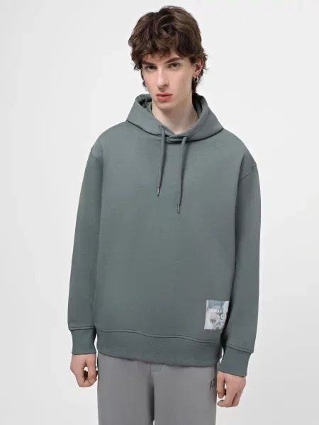 Худі Armani Exchange зелений