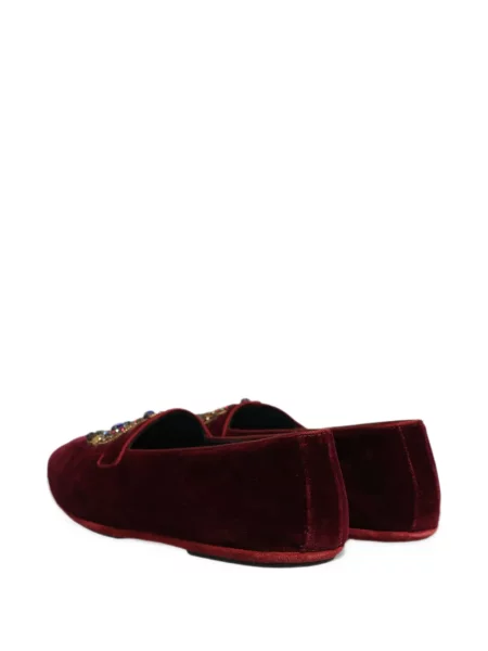 Βελούδινα σκαρπινια Dolce & Gabbana κόκκινο