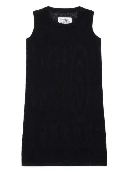 Sukienka dziecięca Mm6 Maison Margiela czarna
