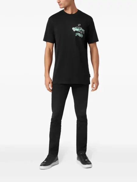 Μπλούζα Philipp Plein μαύρο