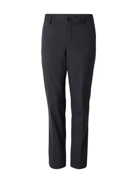 SELECTED Kalhoty s puky SLHLIAM antracitová