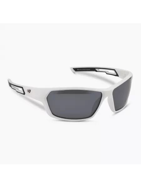 Okulary przeciwsłoneczne GOG Jil matt white/black/flash mirror białe