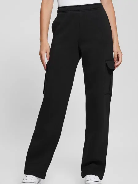 Брюки карго Guess черные