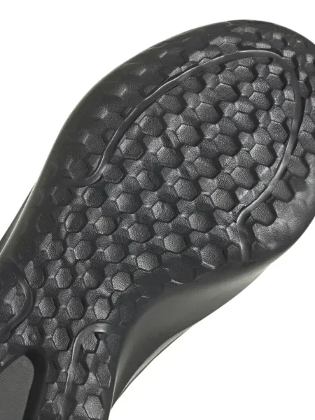 Papuci tip mules Adidas cu șireturi din dantelă gri