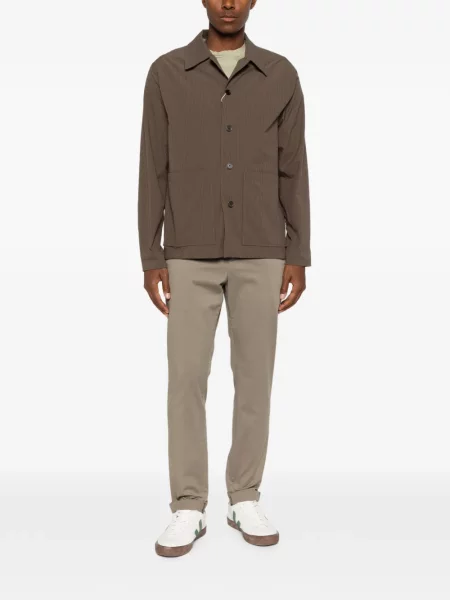 Tapered chino nadrág Dondup barna