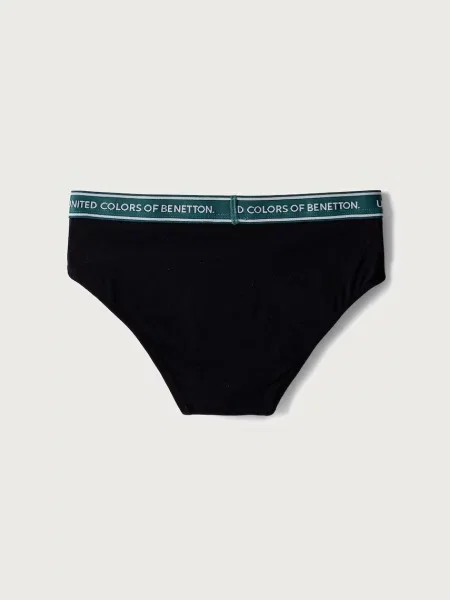 United Colors of Benetton nohavičky detské s elastanom zelená