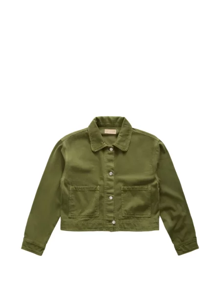 Decupat geacă de blugi Le Jean verde