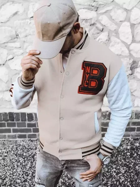 Bluza rozpinana ecru Dstreet