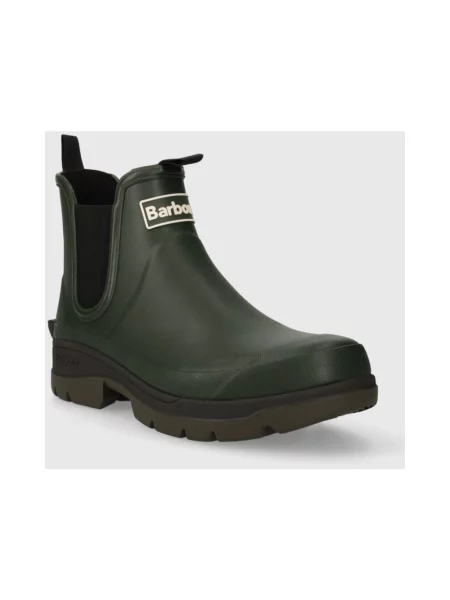 Botki Barbour zielone