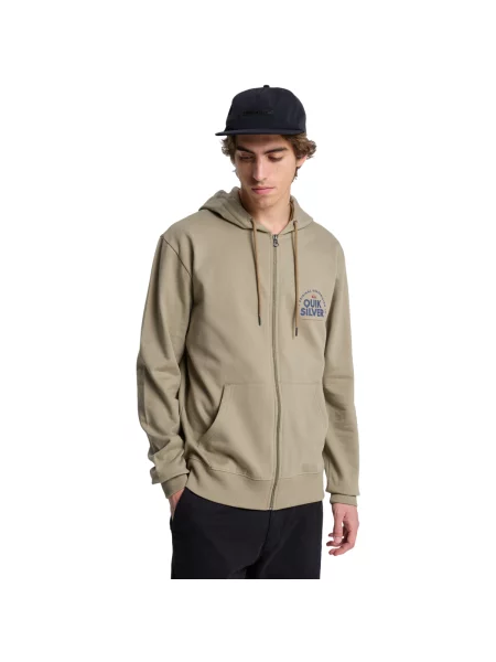 Hanorac cu glugă Quiksilver bej