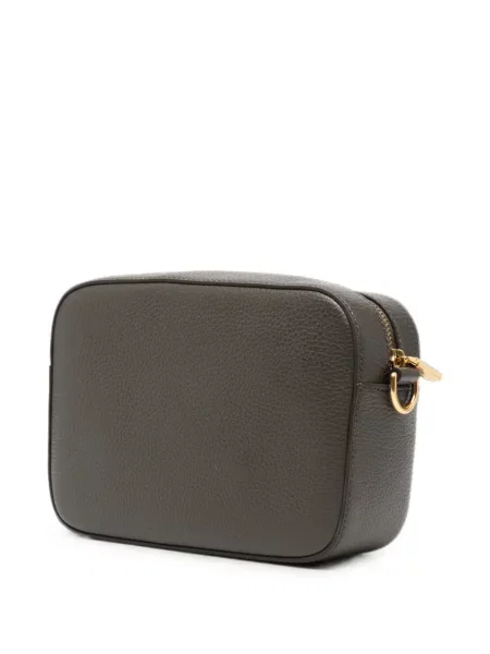 Geanta crossbody Coccinelle din piele gri