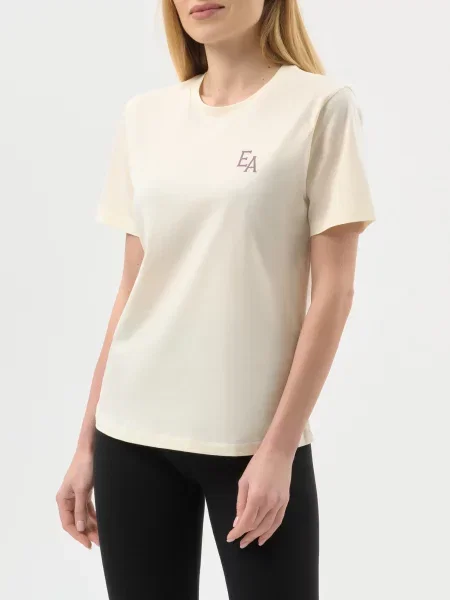 Футболка Emporio Armani бежевая