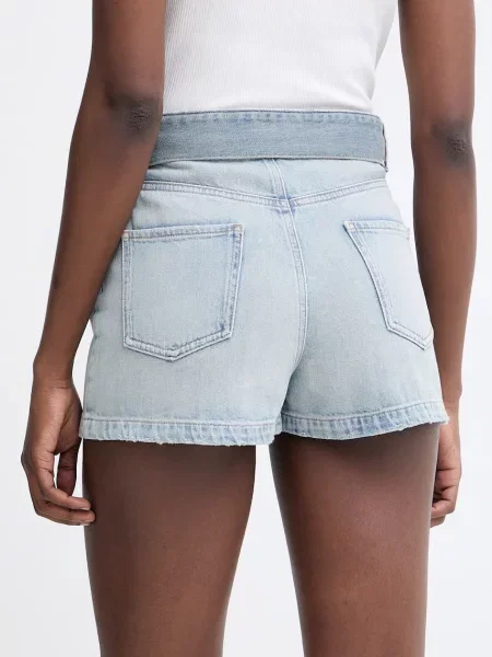 Twinset rövidnadrág női farmer kék