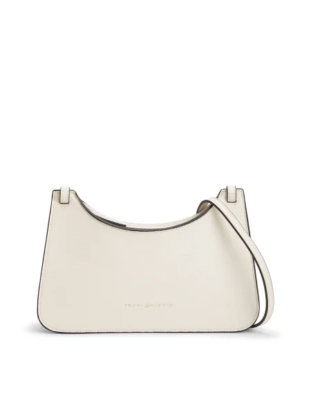 Geanta crossbody Tommy Hilfiger alb