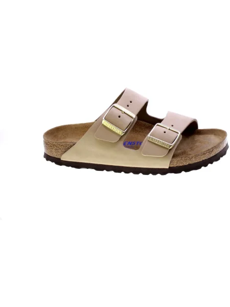 BIRKENSTOCK Šľapky Arizona LENB kapučíno béžová