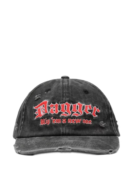 Șapcă Dagger cu broderie negru