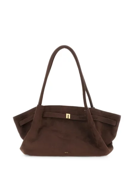 Shopper torbica Jw Pei s autogramom smeđa