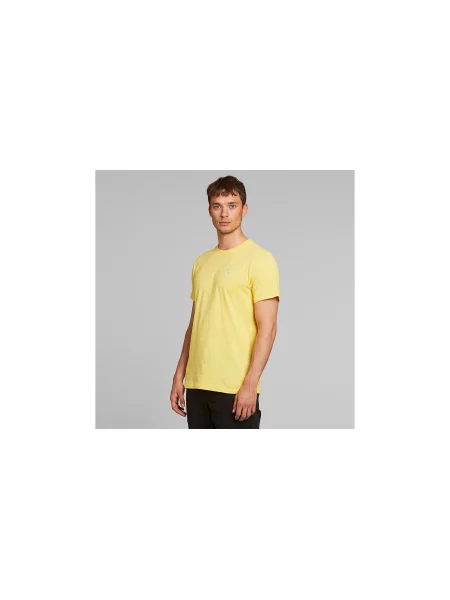 Dedicated T-shirt Stockholm Stitch Bike Yellow Mężczyźni Koszulki Dedicated Żółty Size: S czarna