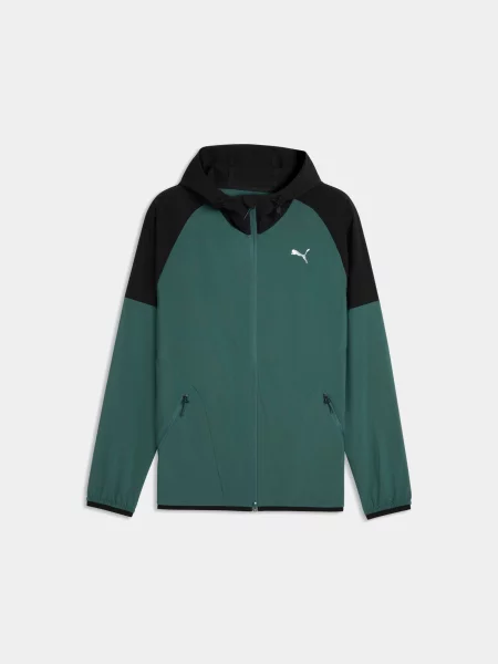Вітровка PUMA комбінований верх зелений