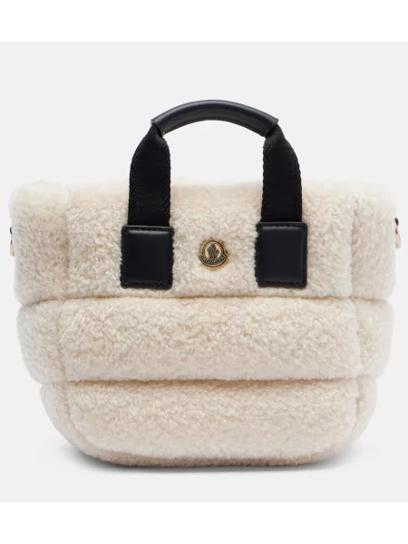 Mała mały torebka Moncler teddy biała