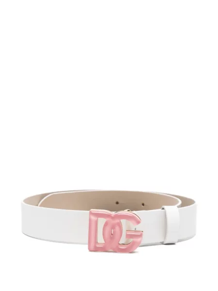 Pasek dziecięcy Dolce And Gabbana biały