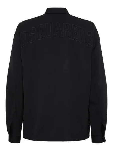 Geacă Dsquared2 de lână negru