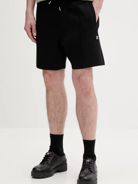 HUGO trenirka kratke hlače Dimacshort črna