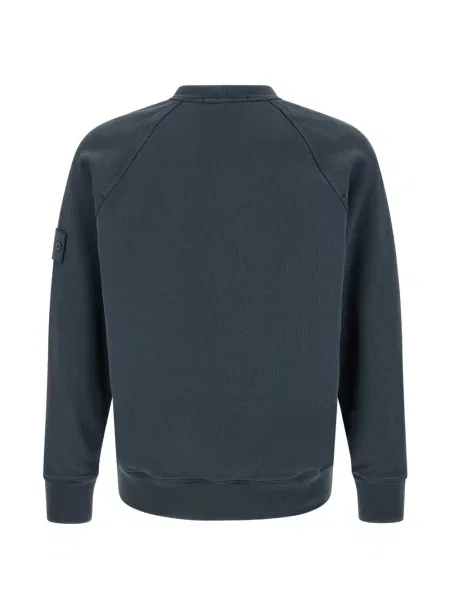 Hanorac Stone Island cu strasuri albastru