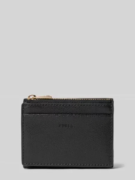 Portfel i etui na karty w zestawie ze skóry model IRIDE' Furla czarny