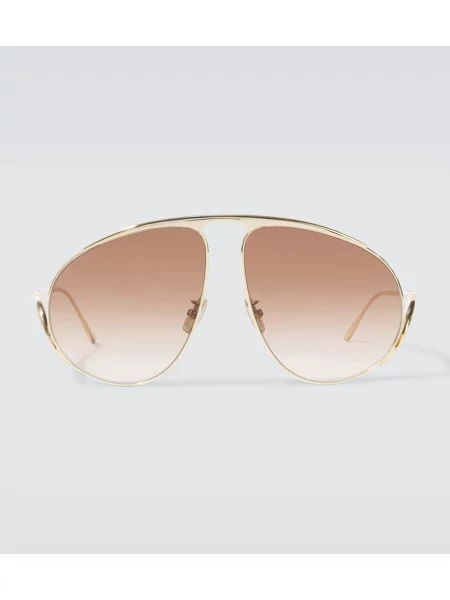 Ochelari de soare Loewe auriu