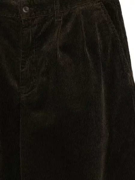 Παντελόνι Carhartt Wip κοτλέ καφέ