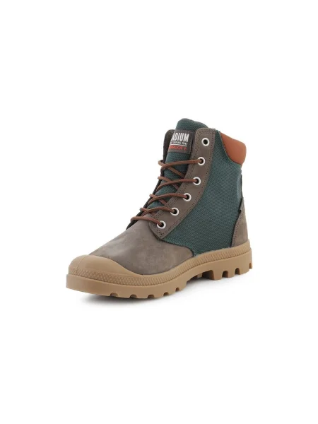 Palladium Outdoorová obuv Pampa Sc Wpn U-S Hnedá zelená