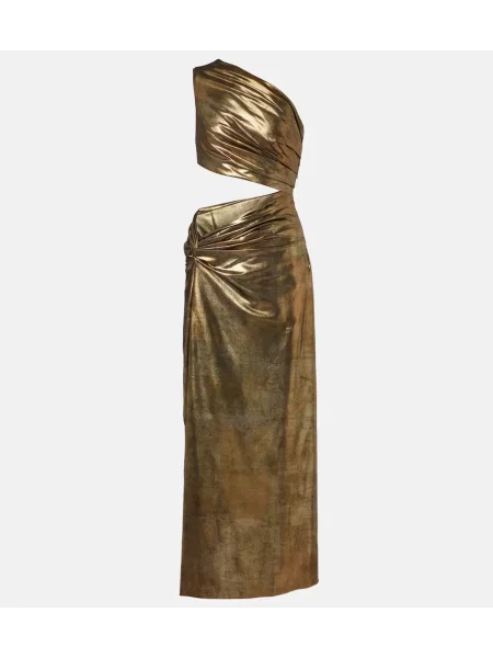 Maxi rochie maxi Roberto Cavalli cu un umăr gol de costum