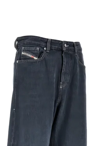 Blugi cu picior larg Diesel negru