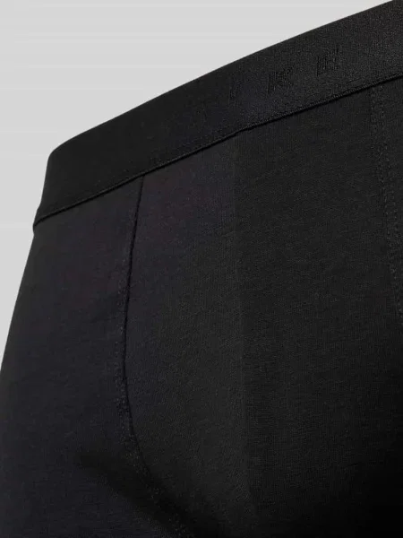 Obcisłe bokserki w zestaw 2 szt. z elastycznym paskiem z logo Falke czarne