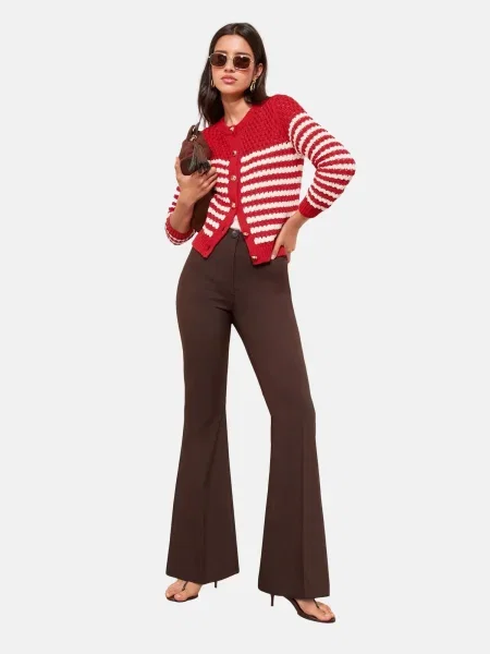 Friends Like These Geacă tricotată roșu alb