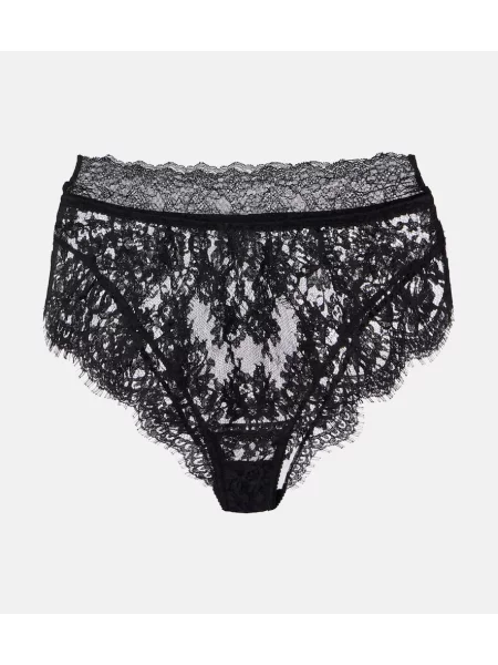 Chiloți Dolce&gabbana din dantelă negru