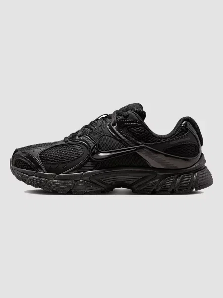 Кожаные повседневные кроссовки Nike Running черные