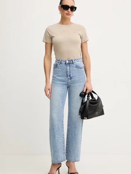 Armani Exchange póló bézs