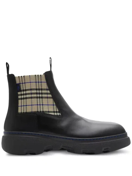 Botine chelsea Burberry negru