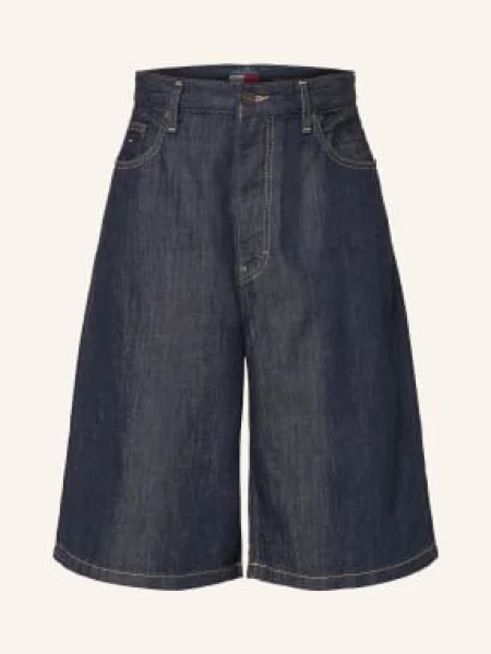 Szorty jeansowe o kroju relaxed fit z czystej bawełny Tommy Jeans niebieskie