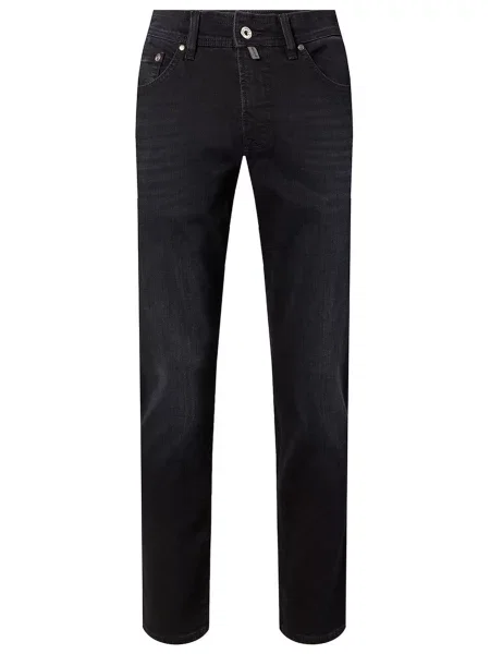 Прямі джинси Pierre Cardin темно-сірий бавовна/еластан сірі