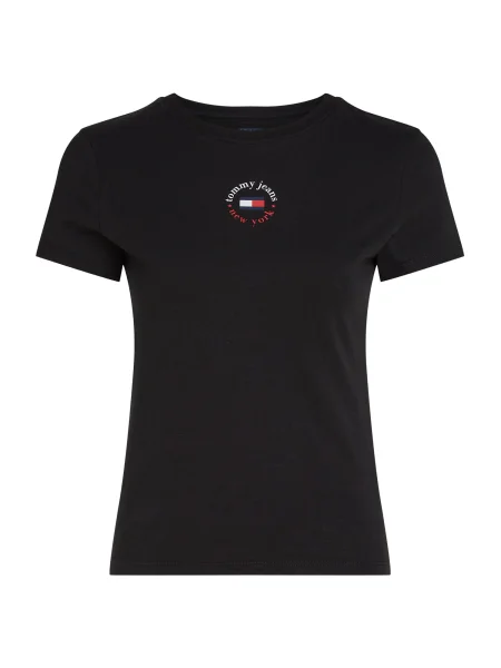 Tommy Jeans Tricou | negru