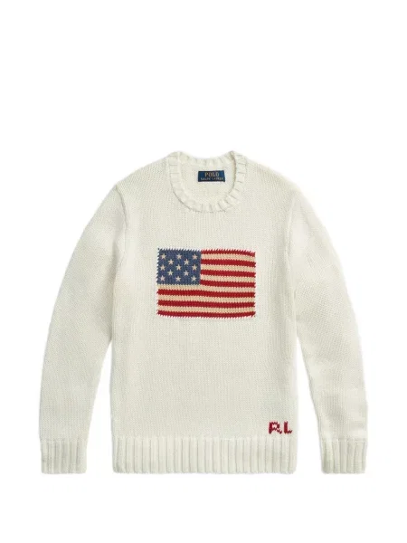 Sweter dziecięcy Polo Ralph Lauren biały