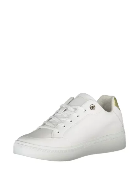 Sneakerși Tommy Hilfiger cu dungi alb