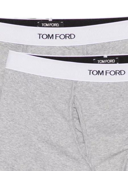 Șosete Tom Ford cu autograf gri